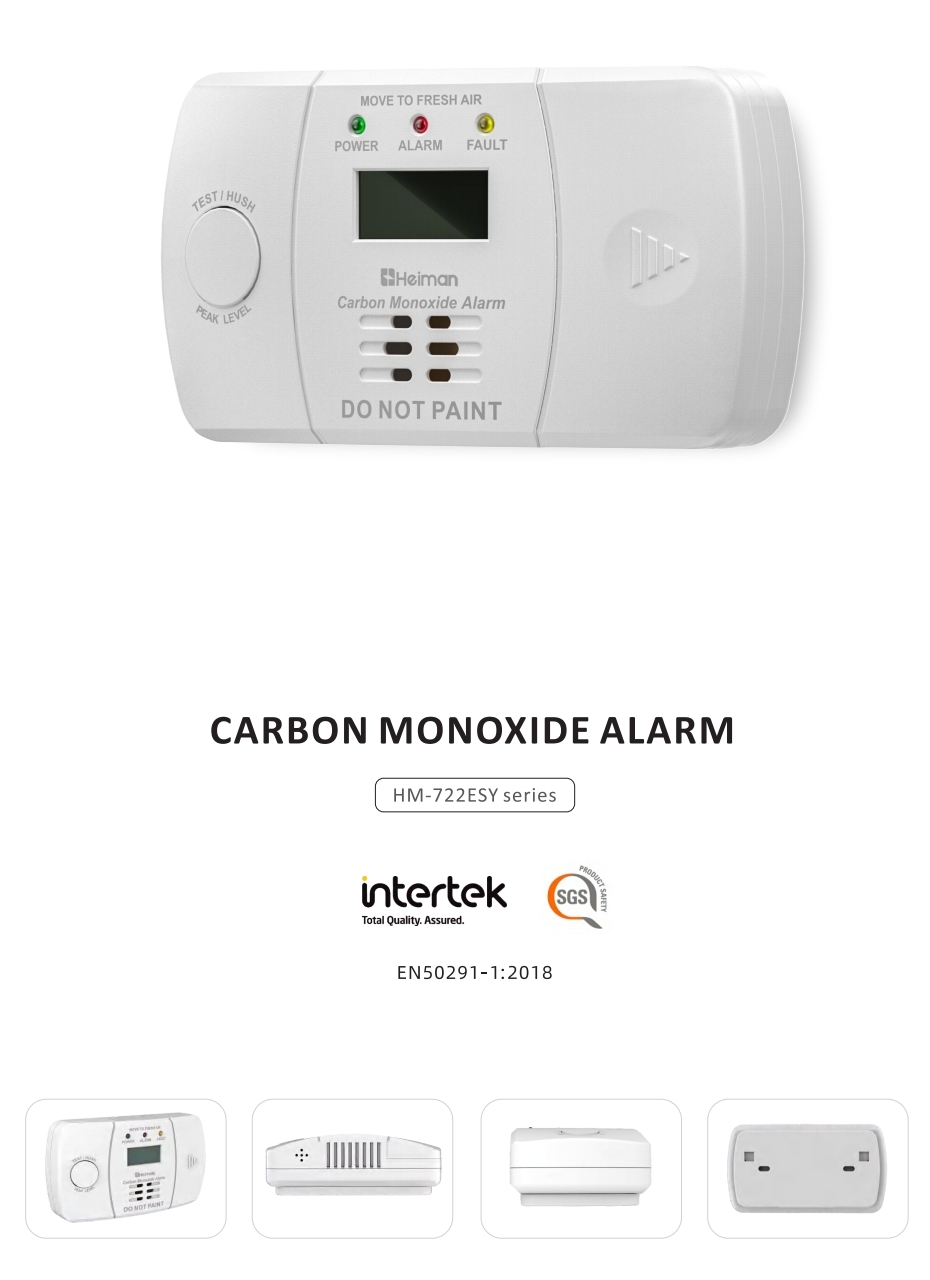 01 Carbon Monoxide Alarm HM-722ESY series