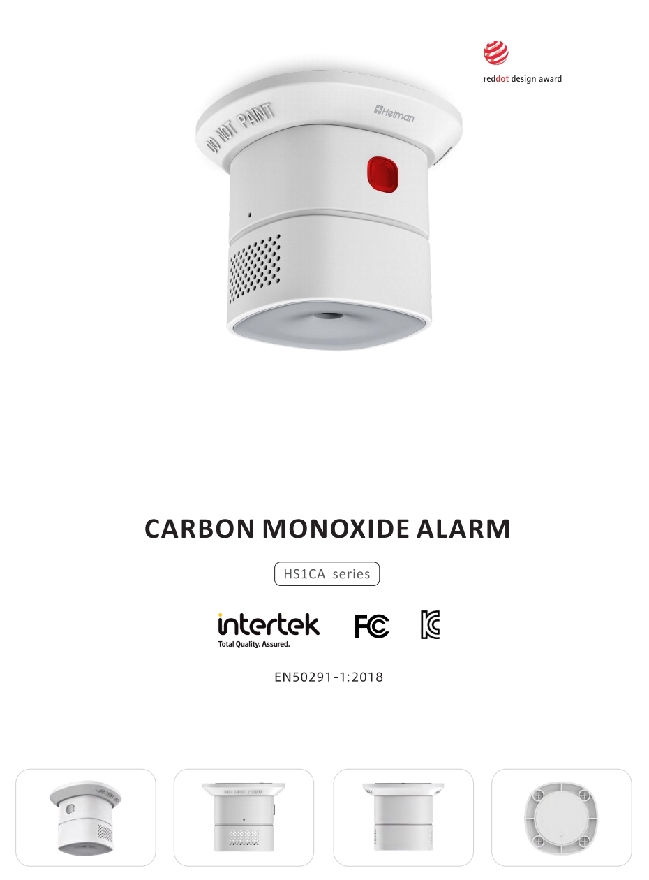 01 Carbon Monoxide Alarm HS1CA series