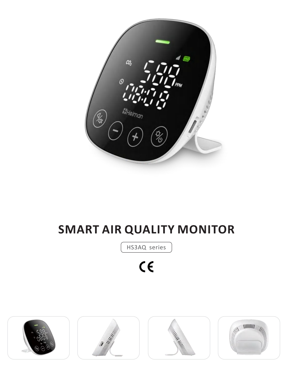 Smart Air Quality Monitor HEIMAN HS3AQ series