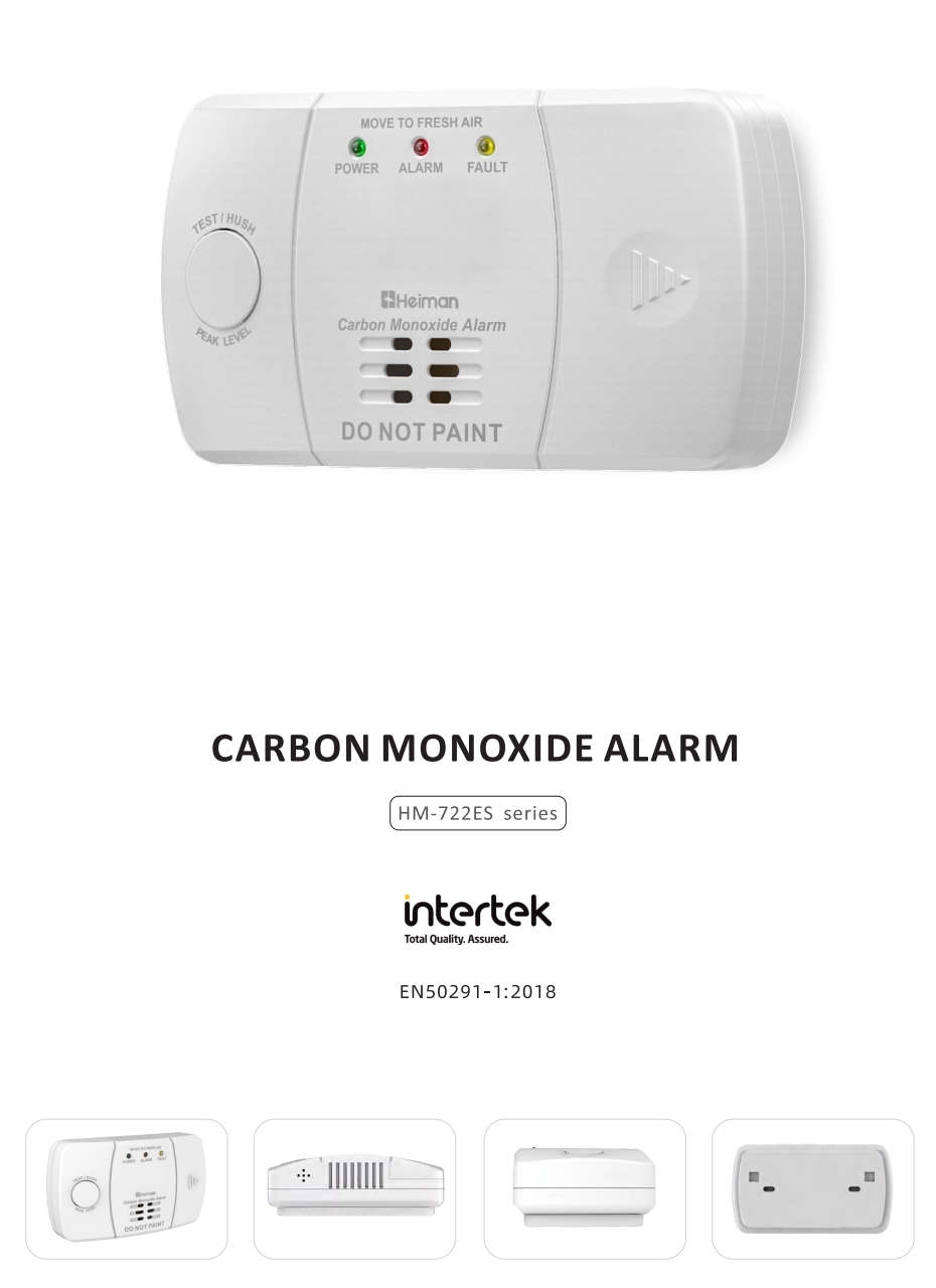 Carbon Monoxide Alarm HM-722ES series