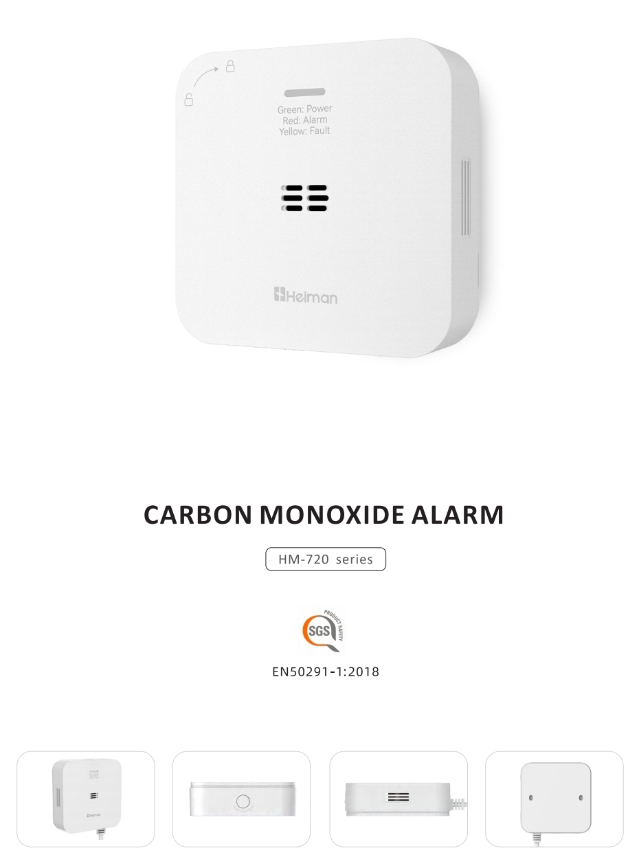 Carbon Monoxide Alarm HM-720ES series