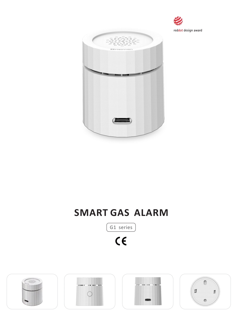 Smart Household Combustible Gas Detector G1 series