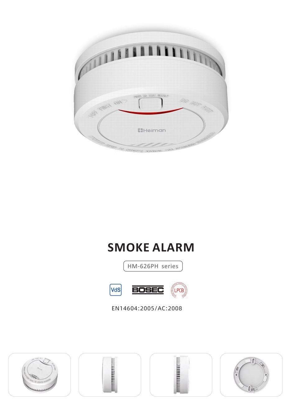 Smoke Alarm HM-626PH series
