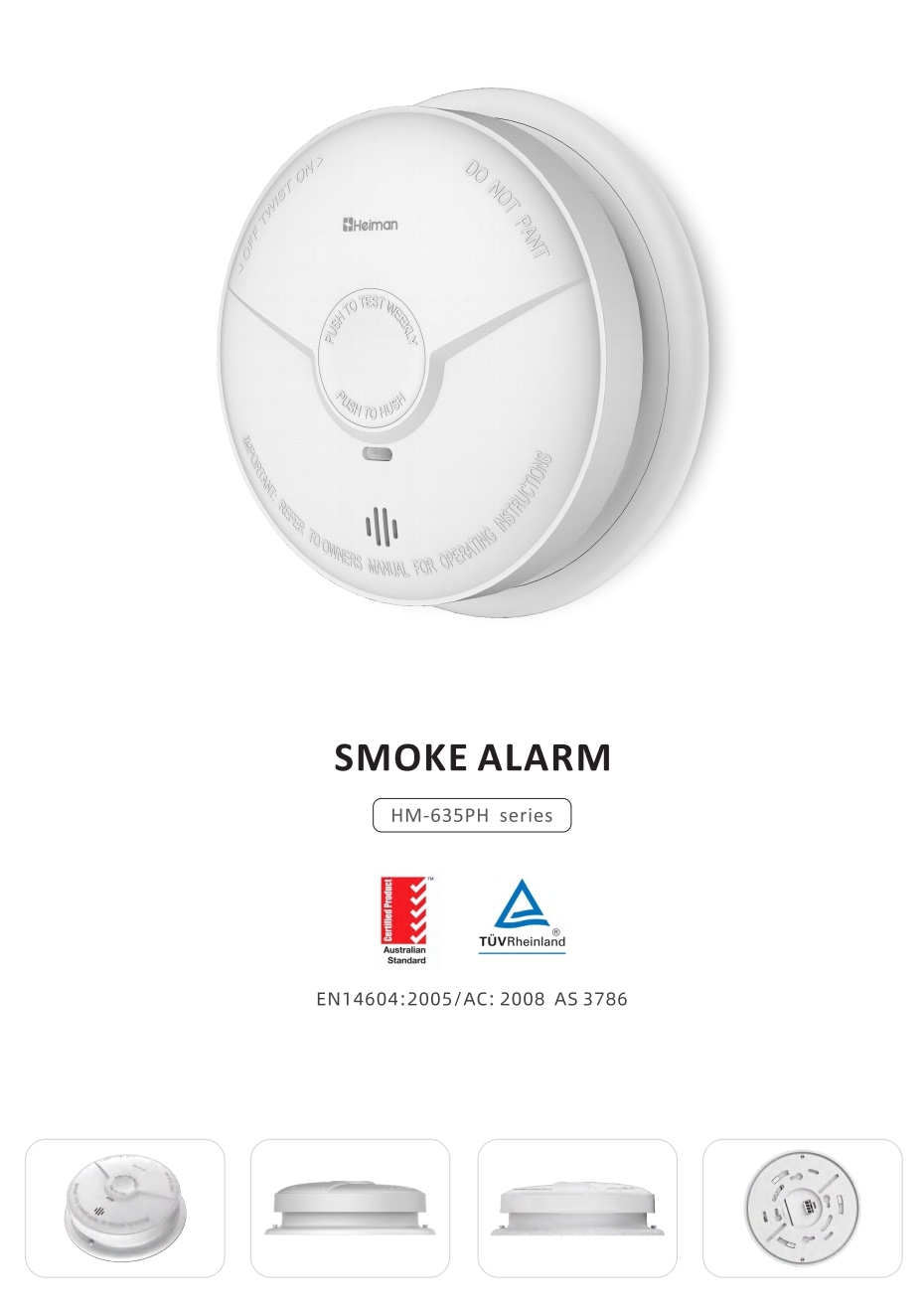 Smoke Alarm HM-635PH series